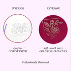 2026 Pre-made Planner/ Bullet Journal - Cherry Red colour