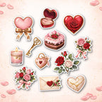 Valentine’s Day Individual Stickers