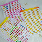 300 pcs. Emoji Stickers for Annotating Books - Emotions Journal Stickers