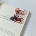 Bookish Mouse Magnetic Bookmark