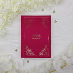 2026 Pre-made Planner/ Bullet Journal - Cherry Red colour